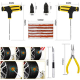 ZFOUEK Tire Repair Kit – Emergency Puncture Plug Tool Set for Car, SUV & Motorcycle Tires (23PCS / 42PCS) thumbnail 2