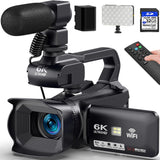 KOMERY 6K Ultra HD Professional Camcorder – 64MP YouTube & Streaming Camera thumbnail 35