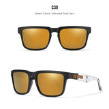 KDEAM Polarized Sunglasses – Unisex Square Frame UV400 Outdoor Eyewear (Red Mirror Lens, Model KD332) thumbnail 20