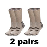 Men’s Merino Wool Thermal Socks – Thickened Winter Hiking & Mountaineering Socks | Breathable, Cushioned, Odor-Resistant thumbnail 29