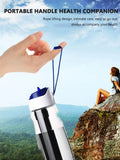 750ml Portable Water Filter Bottle – Outdoor Survival Straw Cup with 0.01 Micron Filtration | Emergency Purifier for Camping & Hiking thumbnail 35
