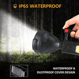 Ultra-Bright Waterproof LED Rechargeable Spotlight – USB Powered Searchlight for Camping, Fishing & Outdoor Survival thumbnail 14