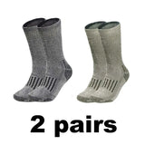 Men’s Merino Wool Thermal Socks – Thickened Winter Hiking & Mountaineering Socks | Breathable, Cushioned, Odor-Resistant thumbnail 25