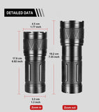 9000000LM Rechargeable Tactical LED Flashlight – 600W, Long-Range Beam, 12000mAh Power Bank, Waterproof & Zoomable thumbnail 8