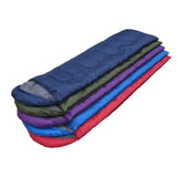 Ultralight Cotton Sleeping Bag – Envelope Style, Hooded, 750g | Summer & Spring Camping thumbnail 1