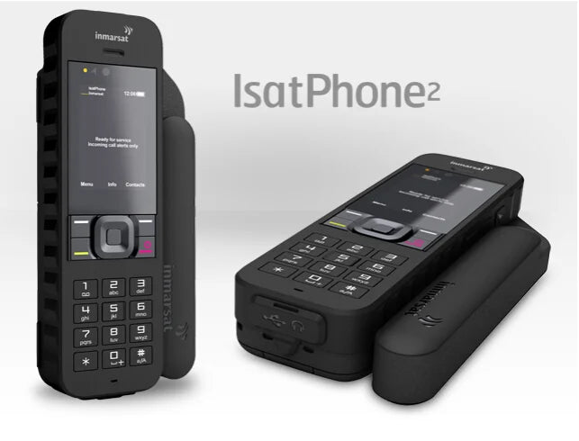 HS2 Rugged Satellite Phone – IP65 Waterproof, 160-Hour Standby, IK04 Shock-Resistant, Global Connectivity