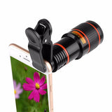 8x–12x Zoom Telephoto Lens for Smartphone – Monocular Optical Telescope with Clip thumbnail 6