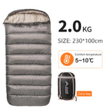BISINNA 3-Season Large Camping Sleeping Bag – Lightweight, Expanded Design for Adults (Multiple Weights) thumbnail 19