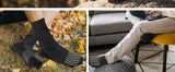 5 Pairs Men’s Merino Wool Hiking Socks – Warm, Moisture-Wicking Winter Crew Socks for Outdoor & Casual Wear (US Size 7–13) thumbnail 11