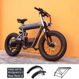 Coswheel CT20S 2000W Electric Dirt Bike – 60V 27.5Ah Fat Tire Ebike for Adults (20" Off-Road Tires, 161km Range) thumbnail 41