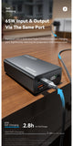 Essager 20000mAh 65W PD Power Bank – Fast Charging Portable Battery with Built-in Cables & LED Lamp thumbnail 14