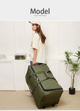 Camouflage Waterproof Oxford Travel Duffle Bag – Large Capacity Moving & Storage Bag thumbnail 29