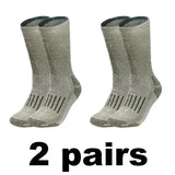 Men’s Merino Wool Thermal Socks – Thickened Winter Hiking & Mountaineering Socks | Breathable, Cushioned, Odor-Resistant thumbnail 18