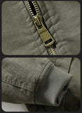 Men's Pilot Bomber Jacket – Winter Fleece-Lined Tactical Windbreaker thumbnail 16