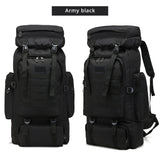 Rilibegan 70L Tactical Hiking Backpack – Camouflage, Waterproof thumbnail 20