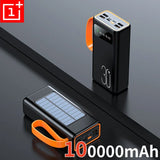 ONEPLUS 200,000mAh Solar Power Bank – Built-in Cables, LED Light, Fast Charging, High-Capacity External Battery thumbnail 9