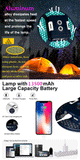 13500mAh Rechargeable Camping Lantern – Waterproof LED Light with Remote Control, Power Bank, & Stepless Dimming thumbnail 12
