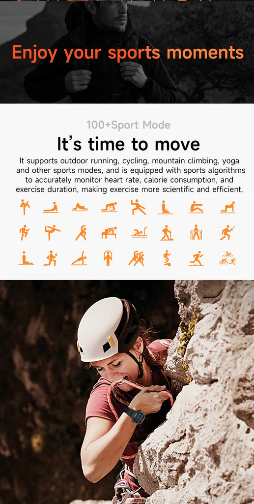 LIGE 2025 GPS Smartwatch for Men – Outdoor Sport Watch with AI Assistant, Compass, Altimeter, Barometer, and 3ATM Waterproof Protection