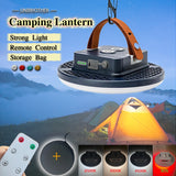 13500mAh Rechargeable Camping Lantern – Waterproof LED Light with Remote Control, Power Bank, & Stepless Dimming thumbnail 1