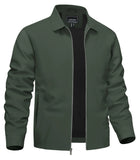 TACVASEN Men’s Lightweight Bomber Jacket – Casual Zip-Up Workwear for Spring & Fall, Water-Resistant Outdoor Windbreaker thumbnail 51