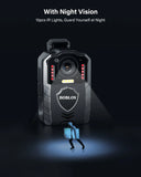 BOBLOV KJ25 1080P Body Camera with Night Vision – 13-Hour Battery, Law Enforcement-Grade, Compact & Rugged thumbnail 5