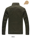 Men’s Plus Size Military Cargo Jacket – Spring & Autumn | Sizes M–6XL | Lightweight, Breathable, Tactical Style thumbnail 12