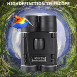900x HD Long-Range Binoculars – Compact Folding Mini Telescope with BAK4 Prism & FMC Optics (Black) thumbnail 8