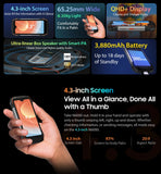 Blackview N6000 Rugged Waterproof Mini Smartphone | 4.3" Display, 256GB Storage, Android 13, 48MP Camera, NFC, Helio G99 Octa-Core thumbnail 11