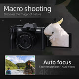G-Anica 4K Compact Digital Camera – 48MP Vlogging Camera with Flip Screen, Wide-Angle & Macro Lens, WiFi, PC Webcam Mode thumbnail 4