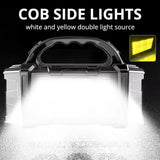 Powerful LED Flashlight – USB + Solar Rechargeable Camping Torch & Power Bank thumbnail 10