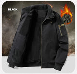 Men's Pilot Bomber Jacket – Winter Fleece-Lined Tactical Windbreaker thumbnail 11