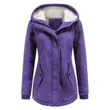 Women's Warm Hooded Parka – Thick Plush Mid-Length Winter Coat (S–5XL) thumbnail 31