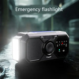 Multifunctional Emergency Radio – Hand Crank, Solar Powered, AM/FM/SW with LED Flashlight, SOS Alarm & Power Bank thumbnail 8