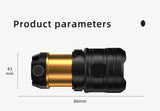 COBA XHP360 Ultra-Bright 36-Core Rechargeable Headlamp – 5 Light Modes, 2000m Range, Zoom Beam, IP68 Waterproof thumbnail 7