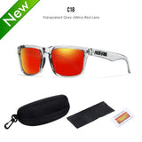 KDEAM Polarized Sunglasses – Unisex Square Frame UV400 Outdoor Eyewear (Red Mirror Lens, Model KD332) thumbnail 62