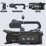 KOMERY 6K Ultra HD Professional Camcorder – 64MP YouTube & Streaming Camera thumbnail 14