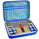Battery Organizer Case with Tester – Large Capacity Storage Holder for Home & Garage thumbnail 14