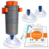 Anti-Choking Rescue Device with 3 Mask Sizes – Emergency Airway Clearing Kit for Adults & Kids thumbnail 1