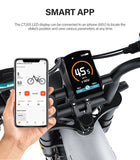 Coswheel CT20S 2000W Electric Dirt Bike – 60V 27.5Ah Fat Tire Ebike for Adults (20" Off-Road Tires, 161km Range) thumbnail 13