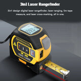 3-in-1 Digital Laser Rangefinder with 5M Tape Measure & LCD Display – 40m/60m Distance Measuring Tool thumbnail 15