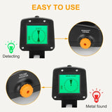 7.4" Waterproof Kids Metal Detector – Lightweight, Adjustable Gold Finder with LCD Screen (24"–35") thumbnail 4