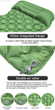 SHXI Ultralight Diamond-Shaped Inflatable Sleeping Pad – Single Person, Waterproof TPU Camping Mat thumbnail 10