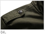 Men’s Plus Size Military Cargo Jacket – Spring & Autumn | Sizes M–6XL | Lightweight, Breathable, Tactical Style thumbnail 20