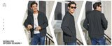 TACVASEN Men’s Lightweight Bomber Jacket – Casual Zip-Up Workwear for Spring & Fall, Water-Resistant Outdoor Windbreaker thumbnail 10