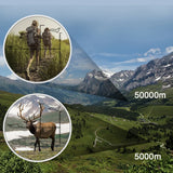 900x HD Long-Range Binoculars – Compact Folding Mini Telescope with BAK4 Prism & FMC Optics (Black) thumbnail 9