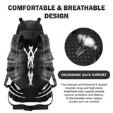 90L Waterproof Hiking & Camping Backpack – Large Capacity Outdoor Trekking Bag thumbnail 10