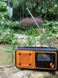 Sayin DAB+/FM Emergency Crank Radio – 5000mAh Solar Powered Bluetooth Speaker with Torch, SOS Alarm & Compass thumbnail 8