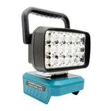18-LED Portable Work Light – Compatible with Makita, Milwaukee & DeWalt 18V/20V Batteries – 1500LM Spotlight Torch with USB Output thumbnail 11