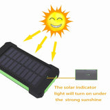 200,000mAh Solar Power Bank – Heavy-Duty Outdoor Backup Charger with Dual USB, LED Flashlight & Compass thumbnail 10