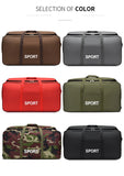 Camouflage Waterproof Oxford Travel Duffle Bag – Large Capacity Moving & Storage Bag thumbnail 15